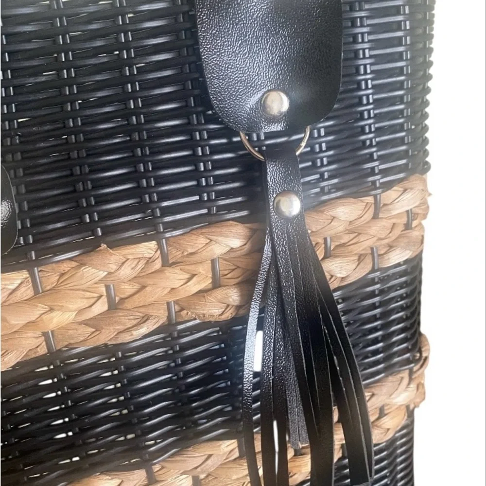 Handmade Woven Tote Basket